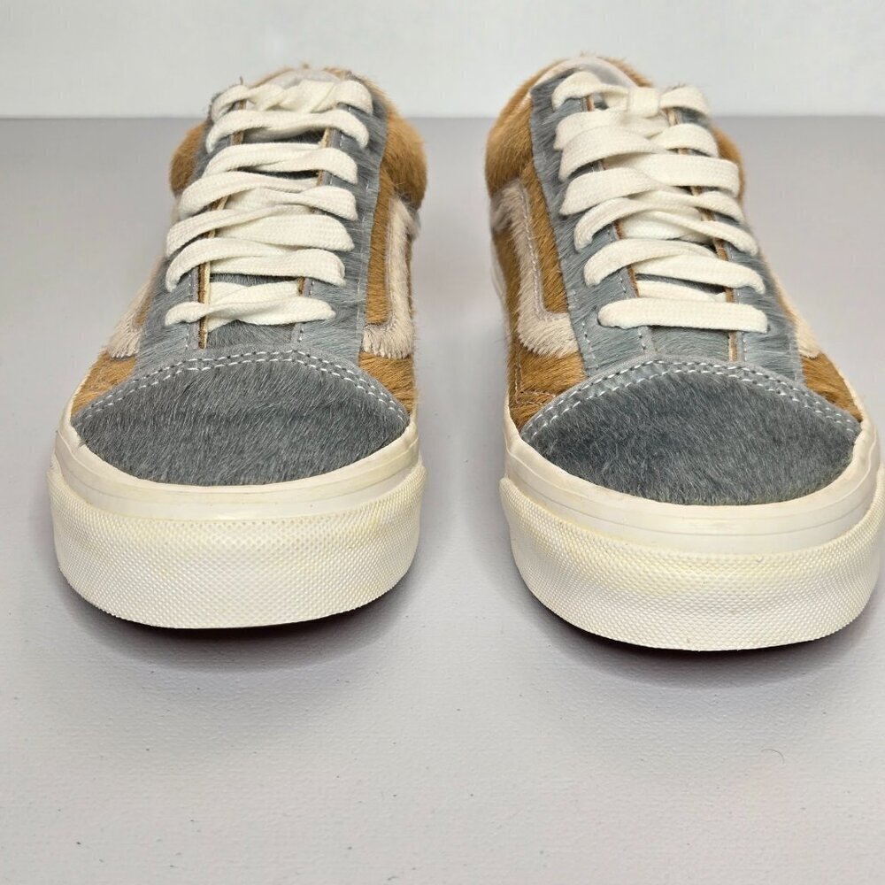 Vans Old Skool 36 DX Anaheim Factory Gray Pony Sneaker Women Sz 7 Mens Sz 5.5 - Picture 6 of 9